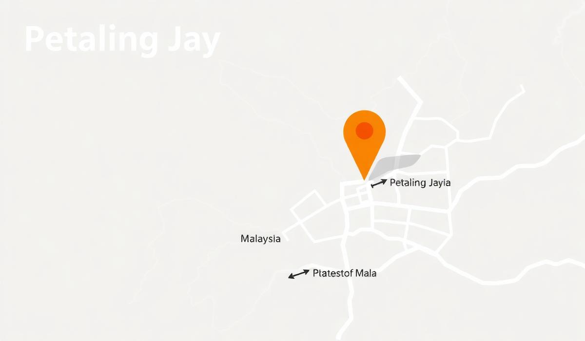 Petaling Jaya location map